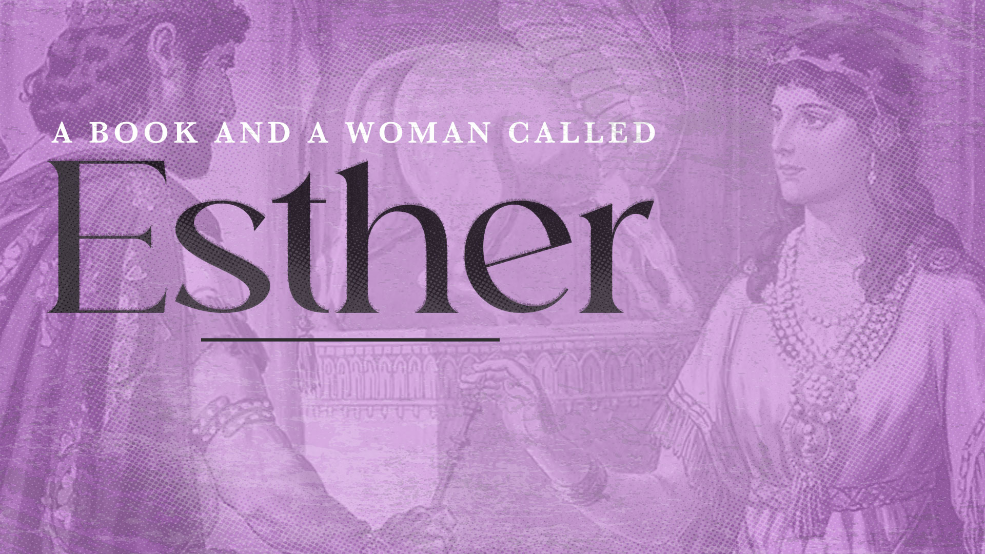 “A book and a woman called Esther