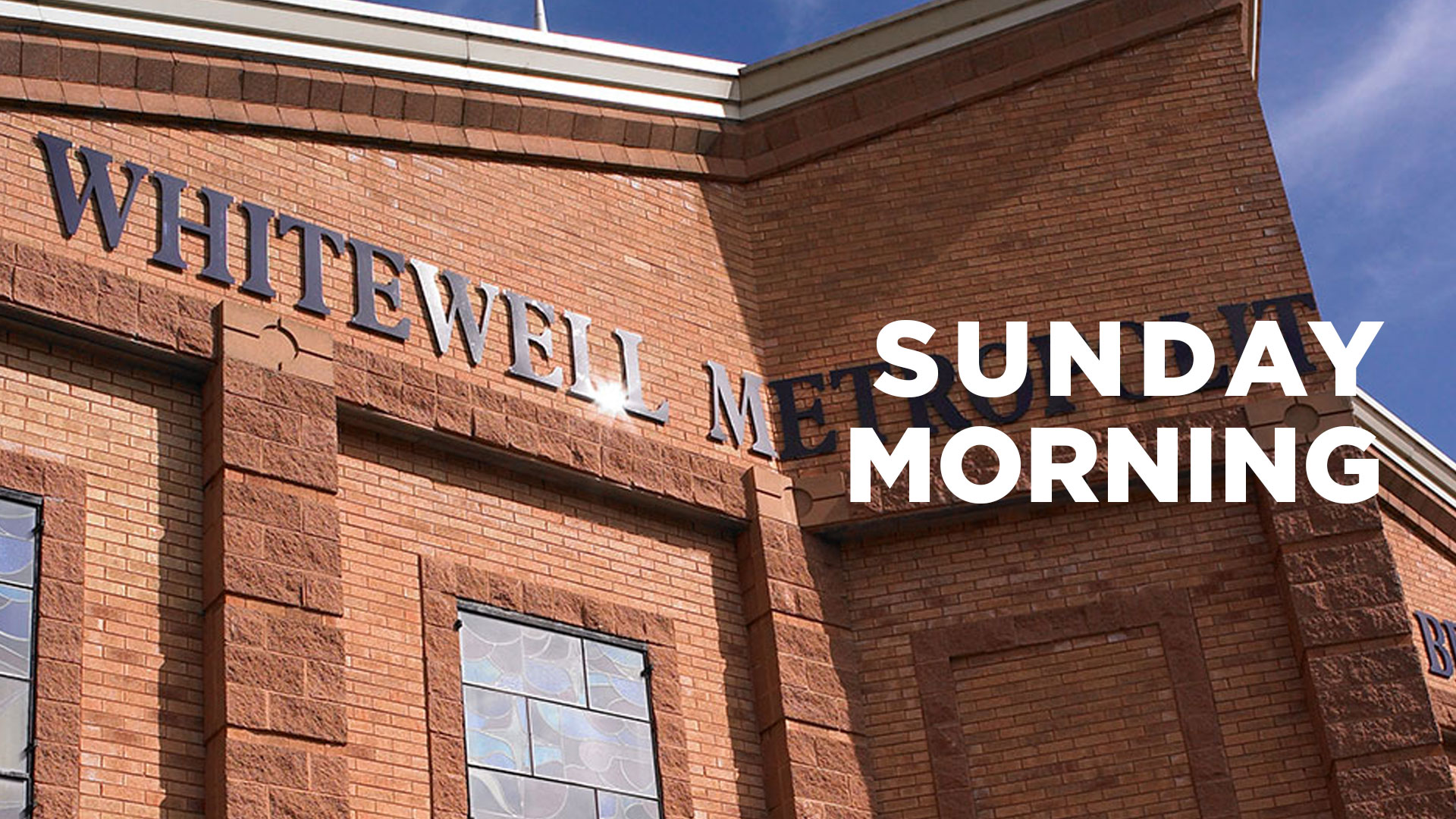 Sunday Morning Service with Pastor John Macinnes